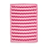 ベビーガールズソフトマルチカラー毛布ピンクとホワイト