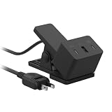 エレコム 充電器 クリップ型 USB PD 合計最大65W Type-C USB-A 3ポート 吊り穴付き ブラック EC-AC11667BK