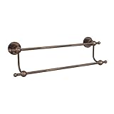 Allied Brass 18" Double Towel Bar Venetian Bronze [並行輸入品]