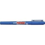 三菱鉛筆:uni 水性顔料マーカープロッキーツイン細字 青 PM120T.33 型式:PM120T.33