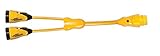 Y-Adapter, 30A Male to 2-30A Female