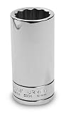 Urrea 5334 1/2-Inch Drive Deep 12-Point 1-1/16-Inch Socket [並行輸入品]
