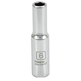 Apex Tool Group 213606 0.25 in. Drive Master Mechanic 6 mm Deep Well Socket