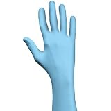 Partners Brand PGLV2003S Best N-Dex Nitrile Gloves Small Blue (Pack of 100) [並行輸入品]