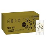 四国特紙 x nepia トイレットロール 白檀の香り 30m(ダブル) 96ロール(12ロール×8パック)【ケース品】