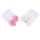 Baosity 帽子 幼児 2個セット ビッグボウの結び目 病院の帽子