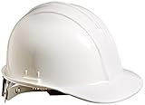 Sellstrom 69500 6 Point Ratchet Suspension Slotted Hard Hat, White by Sellstrom