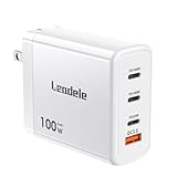 Leadele PD 100W急速充電器 100w usb 充電器 業界超軽量 超小型 4ポート USB Type-C