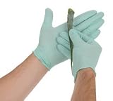 Atlantic Safety Products Aloe Power Nitrile Gloves (Green XX-Large) - Box of 100 [並行輸入品]