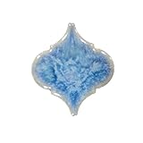 シール付き DIYタイル ピーシーズ［ランタン］ 1枚単位販売 ライトブルー Z3K