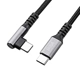 サンワサプライ USB 2.0 Type-Cケーブル（C-C・片側L型コネクタ・60W・2m） KU-CCP60L20TK
