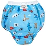 Kushies Potty Training Pants - Small - Woof Blue by Kushies