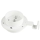 SunniMix 全2色選べる　太陽動力付き　ヤード　フェンス　壁ライト　壁　自動的　ランプ　防水　 - 白#1