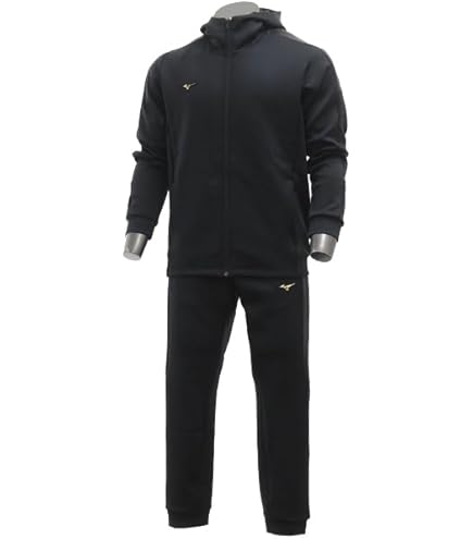 ミズノ 限定ウェアー ミズノプロ テックシールドパーカー・長袖 Lブラック Mizuno Pro ミズノプロ 限定 野球 ウェア テックシールド