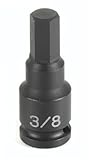 Grey Pneumatic (1911M) 3/8' Drive x 11mm Hex Driver Socket [並行輸入品]