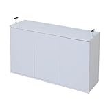 JKプラン 1㎝ピッチ違い棚書棚　幅90cmタイプ　上置き ホワイト BDC-0173-WH