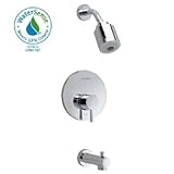 American Standard T064508.002 Serin Pressure Balance Bath and Shower Trim with Flowise 3-Function Sh