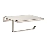 トイレペーパーホルダー SUS304 ステンレススチール 携帯電話ホルダー付 つや消しニッケル APL-9212