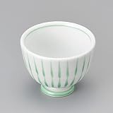 山下工芸 (Yamasita craft) 銀彩緑十草高台小鉢 106-3-056