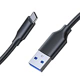USB Type-C ケーブル 5M USB-A to USB-C ケーブル【3A急速充電/10Gbpsデータ転送】 USB 3.2 Gen2標準 QC3.0対応 MacBook、LifeBook 、Pixel、Galaxy、AQUOS等USB-C機種対応