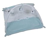 Doudou et Compagnie DC2417 Early-Learning Mat Sheep Motif Blue by Doudou et Compagnie
