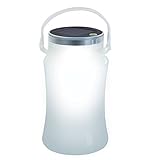 SOLAR STORAGE LANTERN WHT