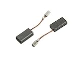 uxcell 15×8×5mm　電気　モーター　カーボン　ブラシ　ゴールドトーン　ブラック　10 Pcs