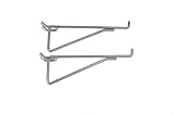 ドーマンハードウェア4 – 9836 6インチシェルフPeghooks , 2 - Pack