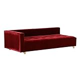 arne ベンチソファ ベンチ イス 背もたれ 肘掛け 片肘付き コーナーソファー Baggy DX-R 3×7 モケット ダークレッド