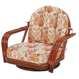 萩原 籐回転座椅子 RZ-931