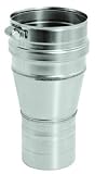 DuraVent fs0304ti 3 " Inner直径 – Fasnseal al29 – 4 C特別なガスVentパイプ – 単一壁 – 3 " to 4 " Tappered Increase