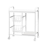 KOEKI キッチンワゴン KW-6035（WH）