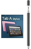 Samsung Galaxy Tab A11/A11+/A9+/A9/A8/A8 Plus/A7/A7 Lite用、iPad Pro/iPhone/Fire HD/Surfaceテーブル用スタイラスペン。すべてのタッチデバイスに対応(ブラック)