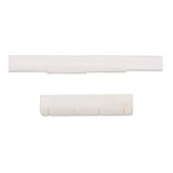 Yibuy 4弦ウクレレギター用ナットとボーンサドル