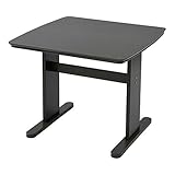 山善(YAMAZEN) こたつ テーブル ダイニングこたつ おしゃれ (80cm 正方形) GDH-HD80(DB)