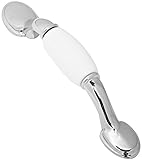 Stanley Hardware BB8020 3" PoRCelain Accent Pull in Chrome [並行輸入品]