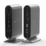 【16in1】Feeltek USB-C ハブ Docking Station 16ポート MacOS/Windows/Linux 対応 コンパクト 軽量 持ち運び可 HDMI VGA DP SD microSD 高速 データ転送 オーディオジャック イーサネット 有線LAN ACアダプター 国際変換プラグ 国内正規代理店 HCD016MG2F