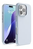 【elago】 iPhone 16 Pro 対応 ケース シリコン 耐衝撃 スマホケース 指紋 防止 サラサラ シリコンケース [ iPhone16Pro アイフォン 16 プロ 対応 携帯ケース ] iPhone 16Pro Case SILICONE CASE ライトブルー