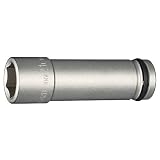 トネ(TONE) インパクト用超ロングソケット 4NV-21L100 差込角12.7mm(1/2") 二面幅21mm