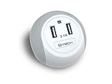 Solayman Tech LED Night Light withデュアルUSB壁充電器