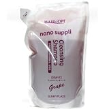 【X3個セット】 サニープレイス ナノサプリ クレンジングシャンプー グレープ 800ml 詰替え用