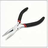 時計修理・クラフト用工具 ラウンド型プライヤー（ペンチ） バネあり
