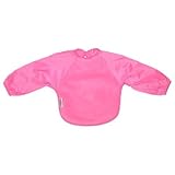 Long Sleeve Fleece Bib in Fuchsia Size: Large by Silly Billyz