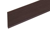 貼るだけ簡単巾木 厚3ｍｍ×高さ60ｍｍ×長さ909ｍｍ 色 ウオルナット