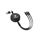 ハリアー HARRIER カー 3-in-1充電ケーブル データケーブル 充電ケーブル 伸縮ャージャー 対応 Harrier ハリアー 30系 60系 80系 GR Highlander USB&Type-C デュアルインターフェース 対応Android/iPhone/iPad/Type-C データ伝送