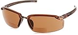 ES5 Reader Crossfire Glasses Diopter 2.0 HD Brown Lens Crystal Brown Frame by Crossfire
