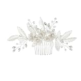 リーフ フラワー 花 レディース ヘアー アクセサリー 髪飾り ブライダル ウエディング パーティーに【J's select】
