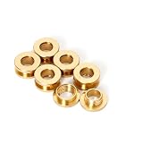 鳩目 両面ハトメ 7.5mm 6個 真鍮製 ネジ式 レザークラフト DIY ハンドメイド パーツ アクセサリー パーツ キーホルダー金具 手芸 材料 小物