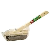 カネカ 柄付左官ブラシ(赤毛) 1丁掛