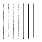 Sexyhot 尿道プラグ シリコン 尿道ブジー 尿道オナニー ペニスプラグ 上級者 男性向け 4点セット（ブラック）